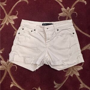 JET White Denim Shorts Size 0